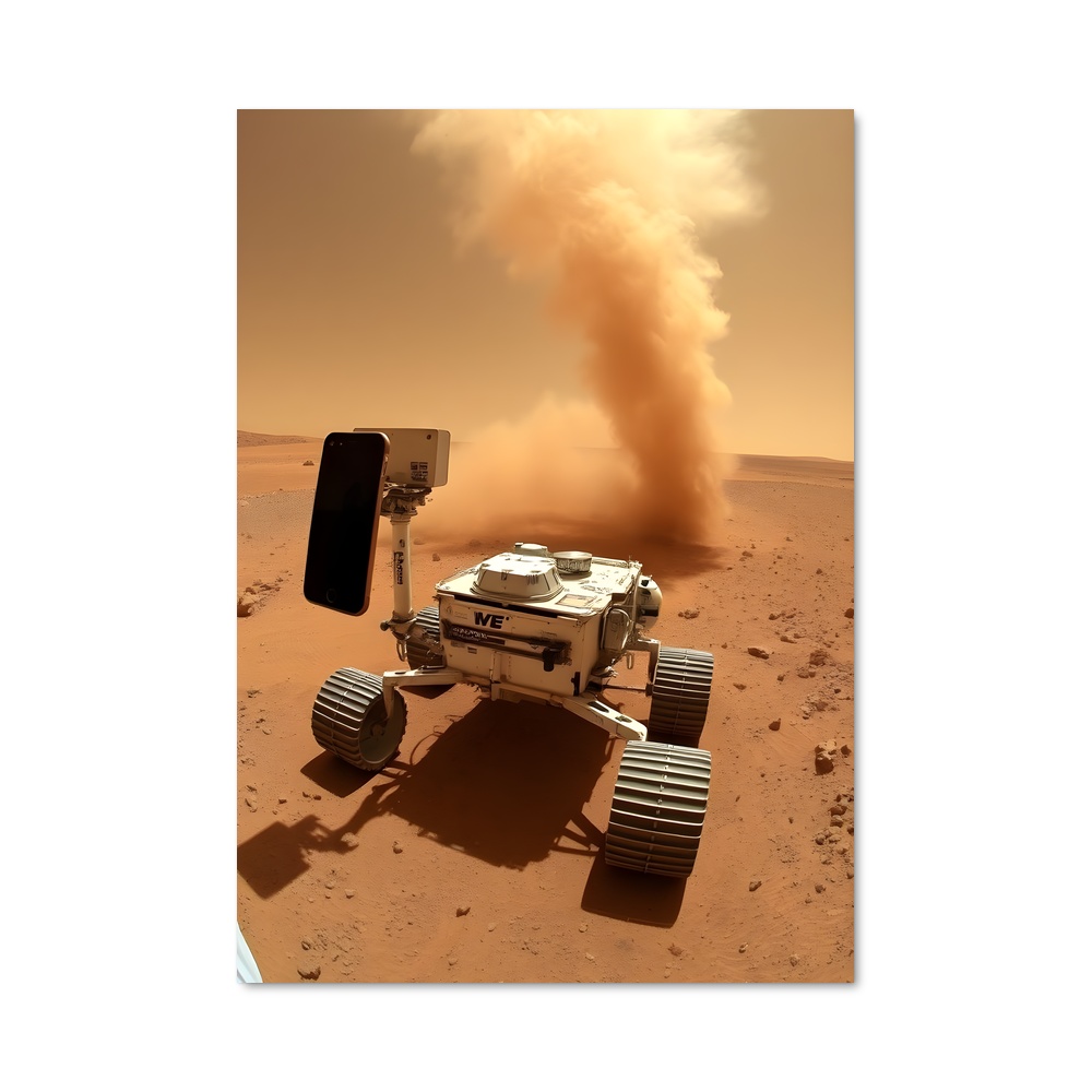 Poster magnifique rover Opportunity